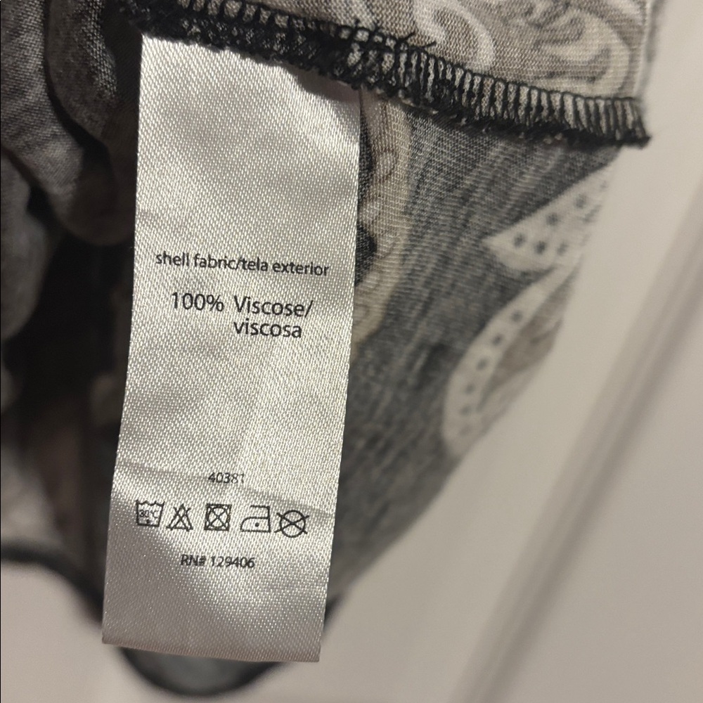 Lasccana Venus racerback shirt in black and white size XS - Picture 6 of 9